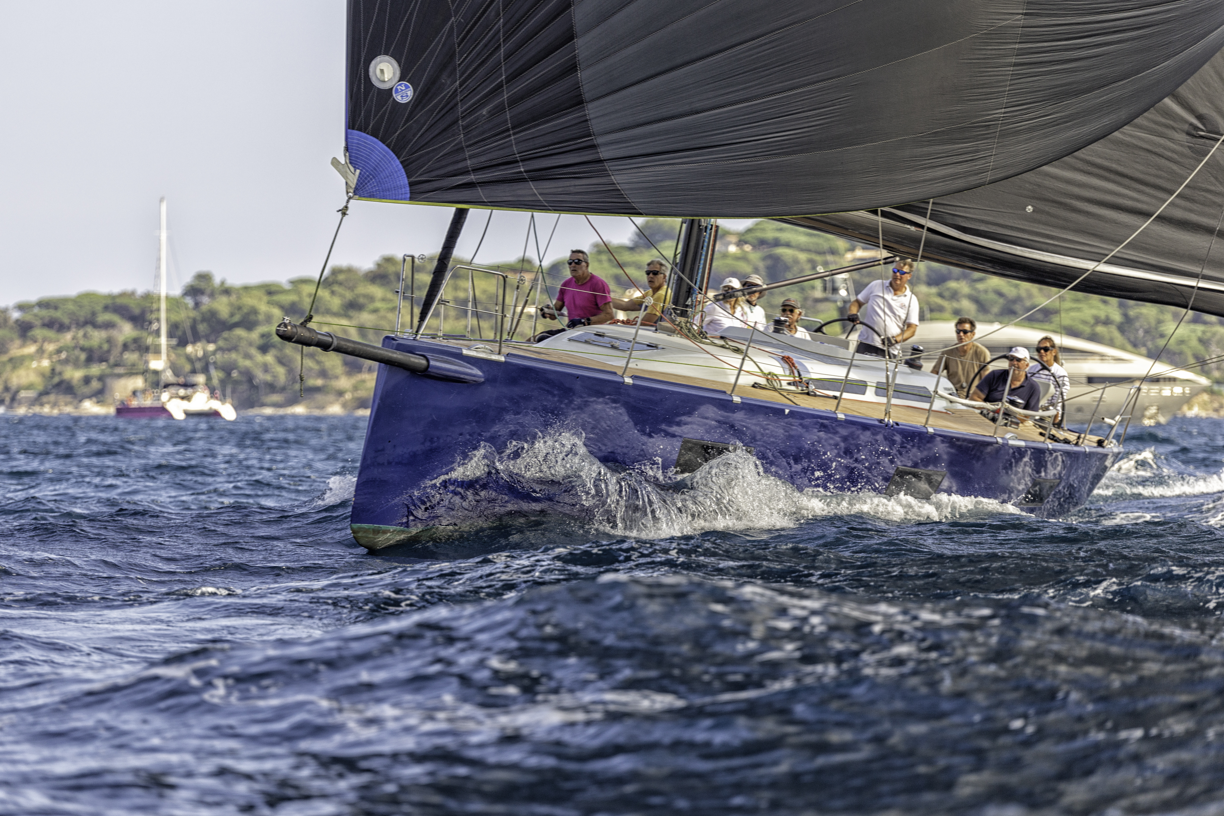 Voiles de St-Tropez par Jérôme